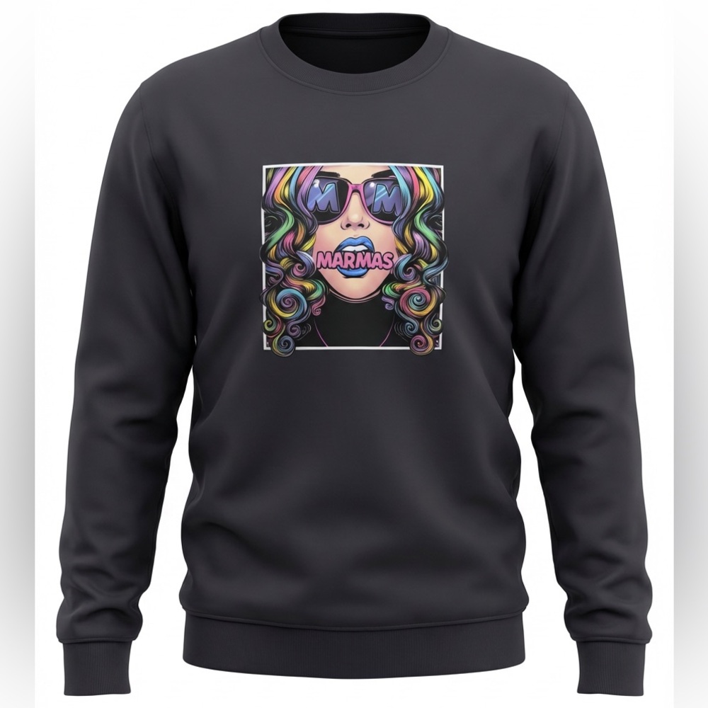Marmas independent trading company 2XL Black Graphic Sweater